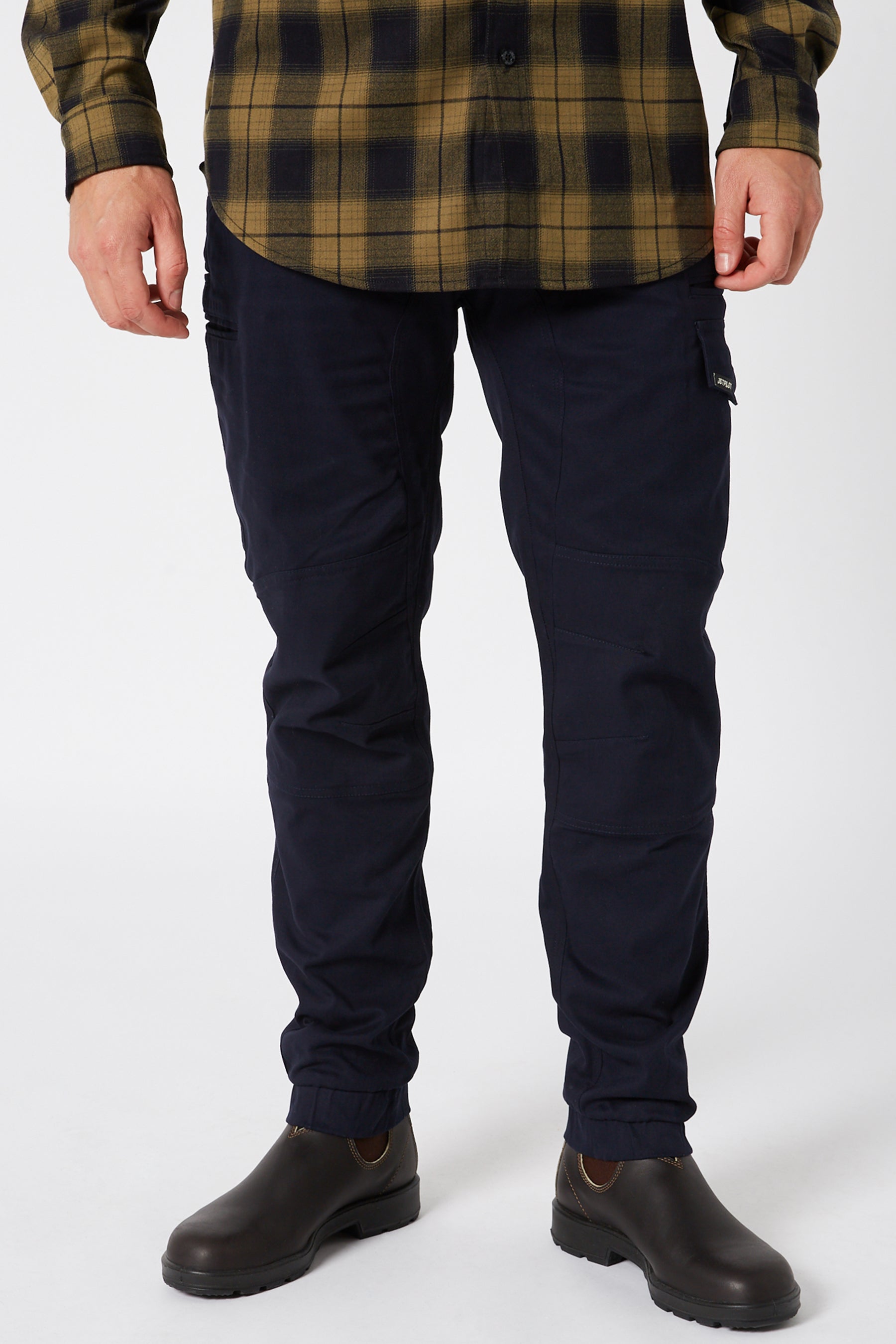 Fueled Cuff Pant - Navy — view 01 (3)
