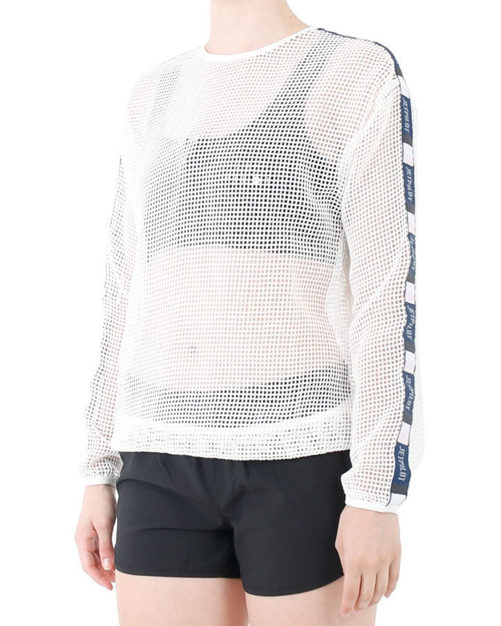 Jetpilot Kick On Layer Ladies Top - White