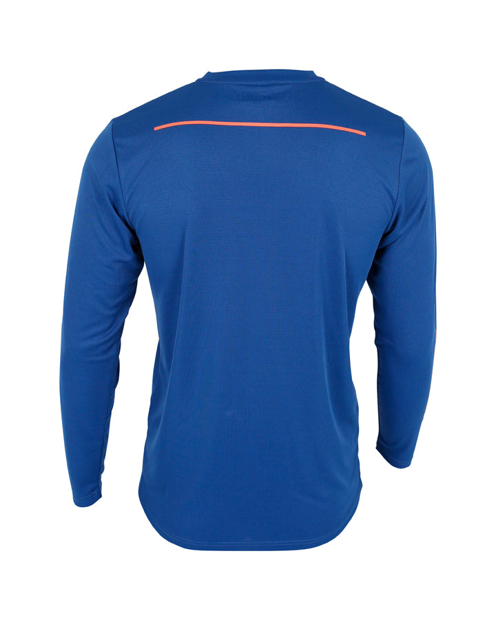 Jetpilot Mens Corp L/S Hydro Tee - Blue