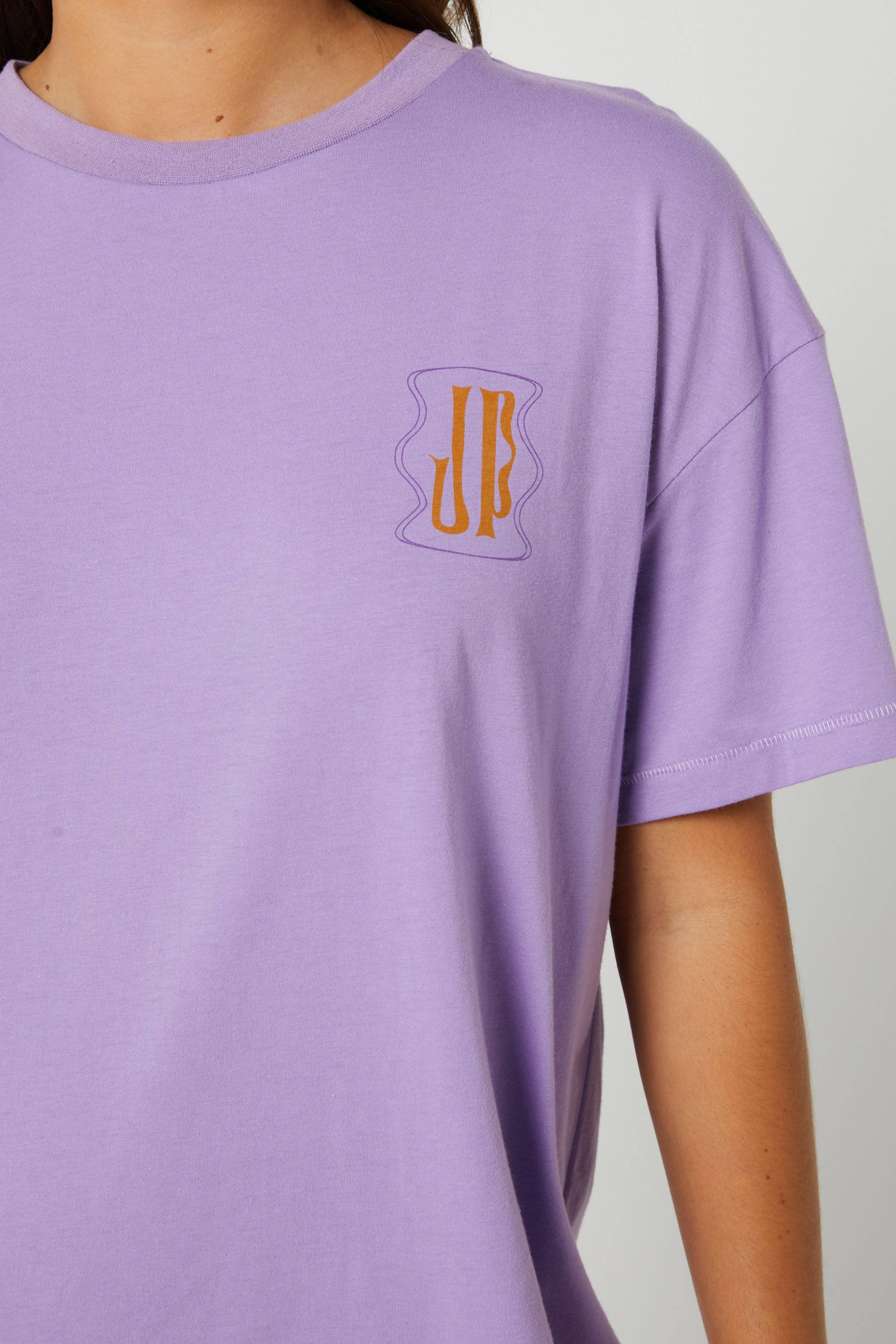 Jetpilot X Sina Eyes - Ladies S/S T-Shirt - Purple - photo 3 — view 4 (3)