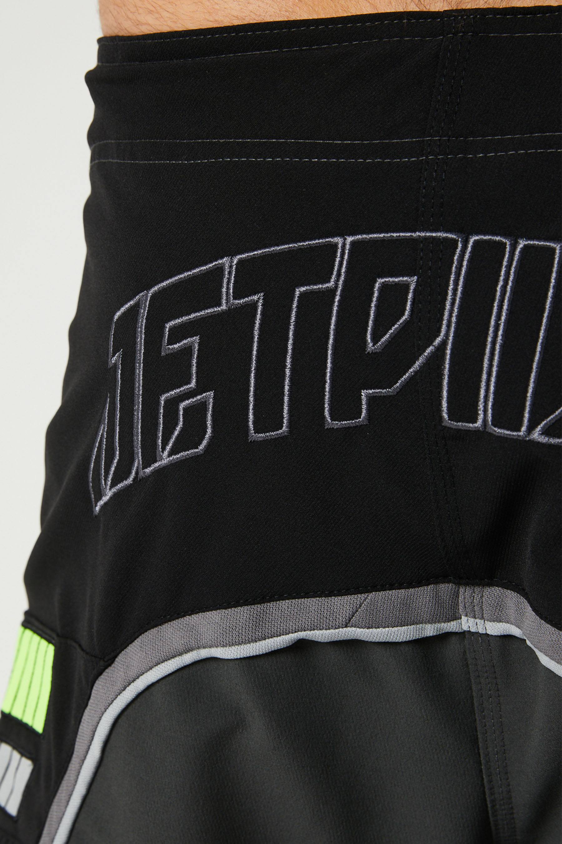Jetpilot Full Pro 3.0 Mens Boardshorts Grey Yellow 3