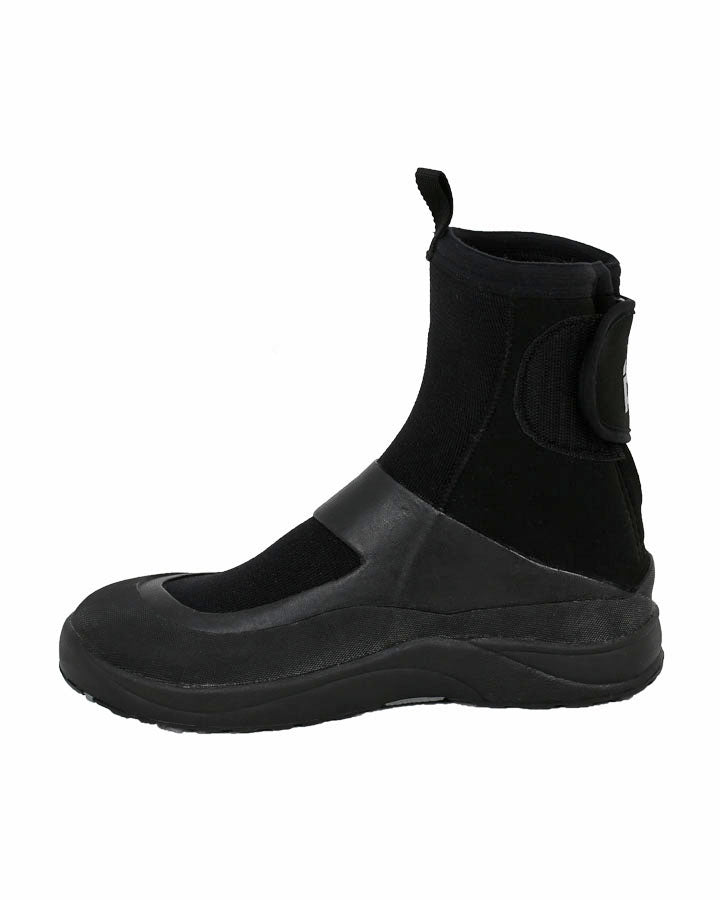 Jetpilot Mens Turbo Rear Zip Neo Boots - Black