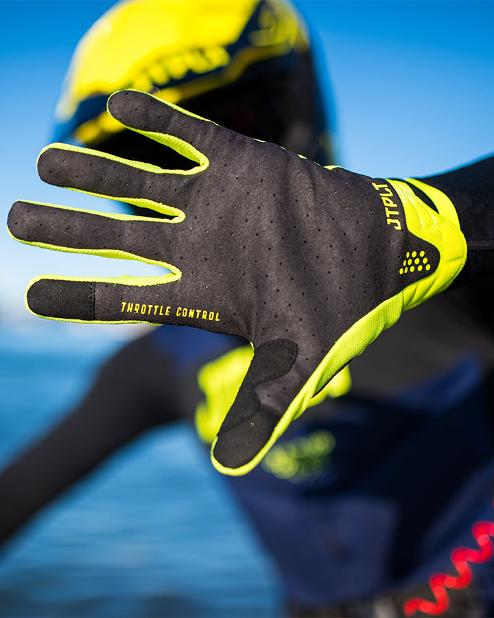 Jetpilot Rx Airlite Glove - Yellow 4