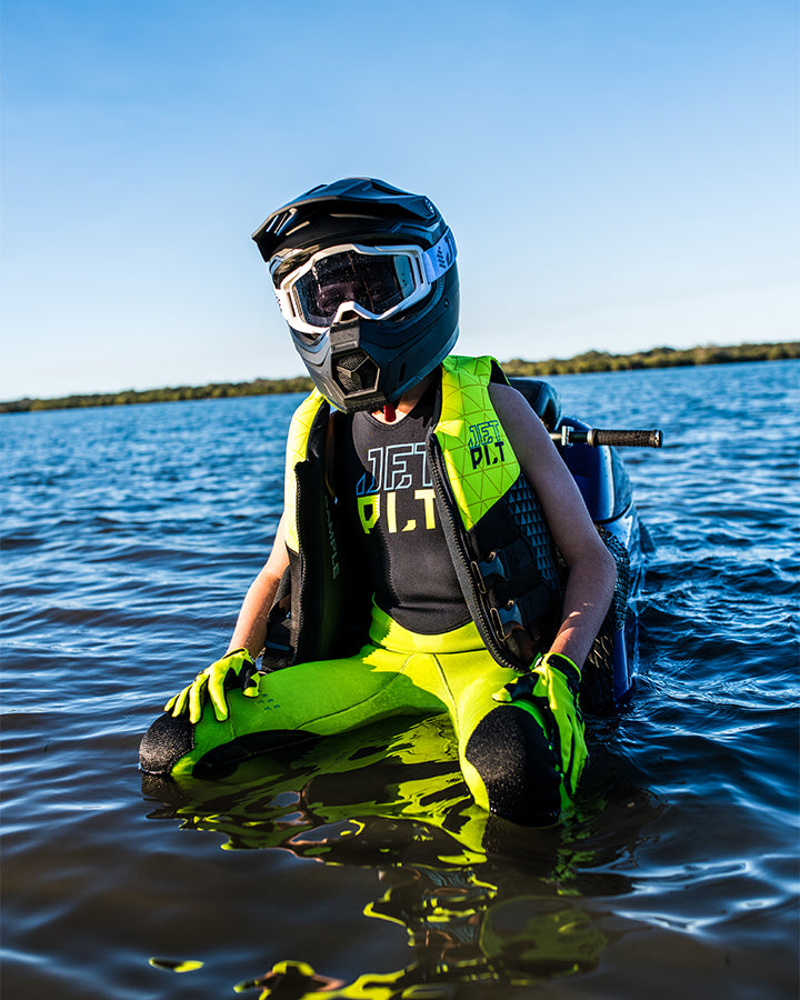 Jetpilot Rx Youth Race John - Black/Yellow