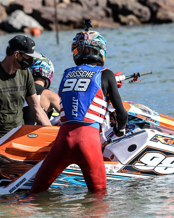 Jetpilot Rx Mens Race John - Red/White/Blue