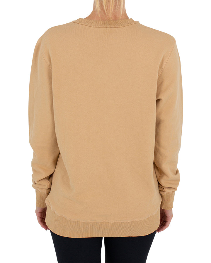 Jetpilot Ladies Simple Crew - Tan