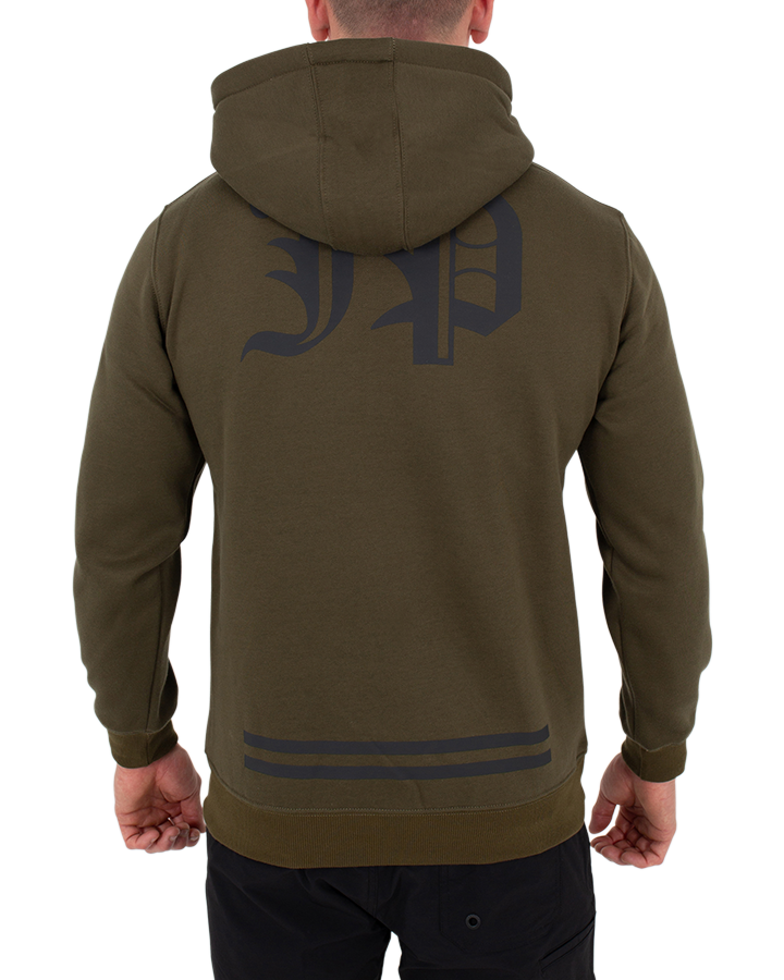 Jetpilot Times Mens Pullover Hoodie - Military