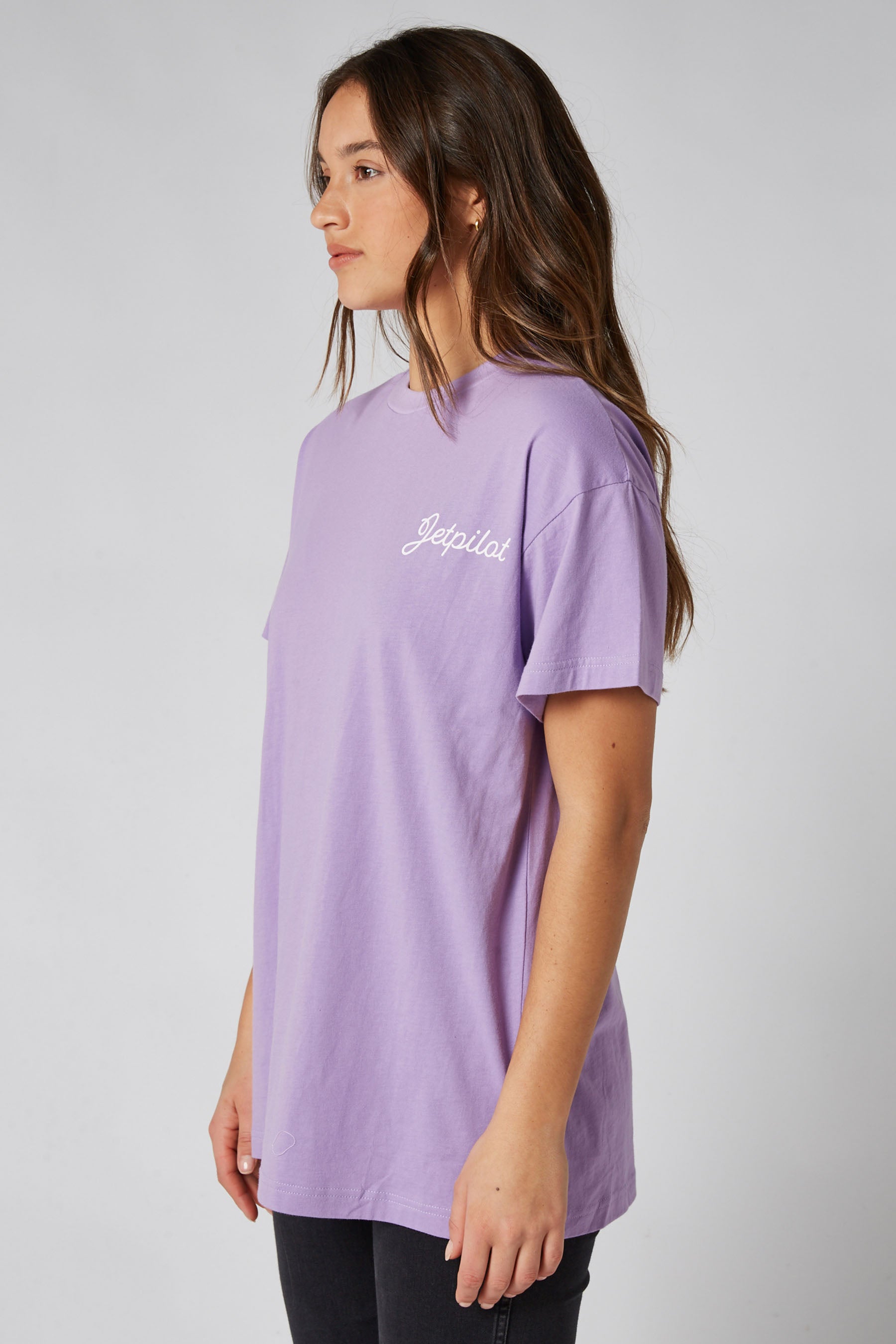 Jetpilot Diamond Ladies S/S Tee - Purple