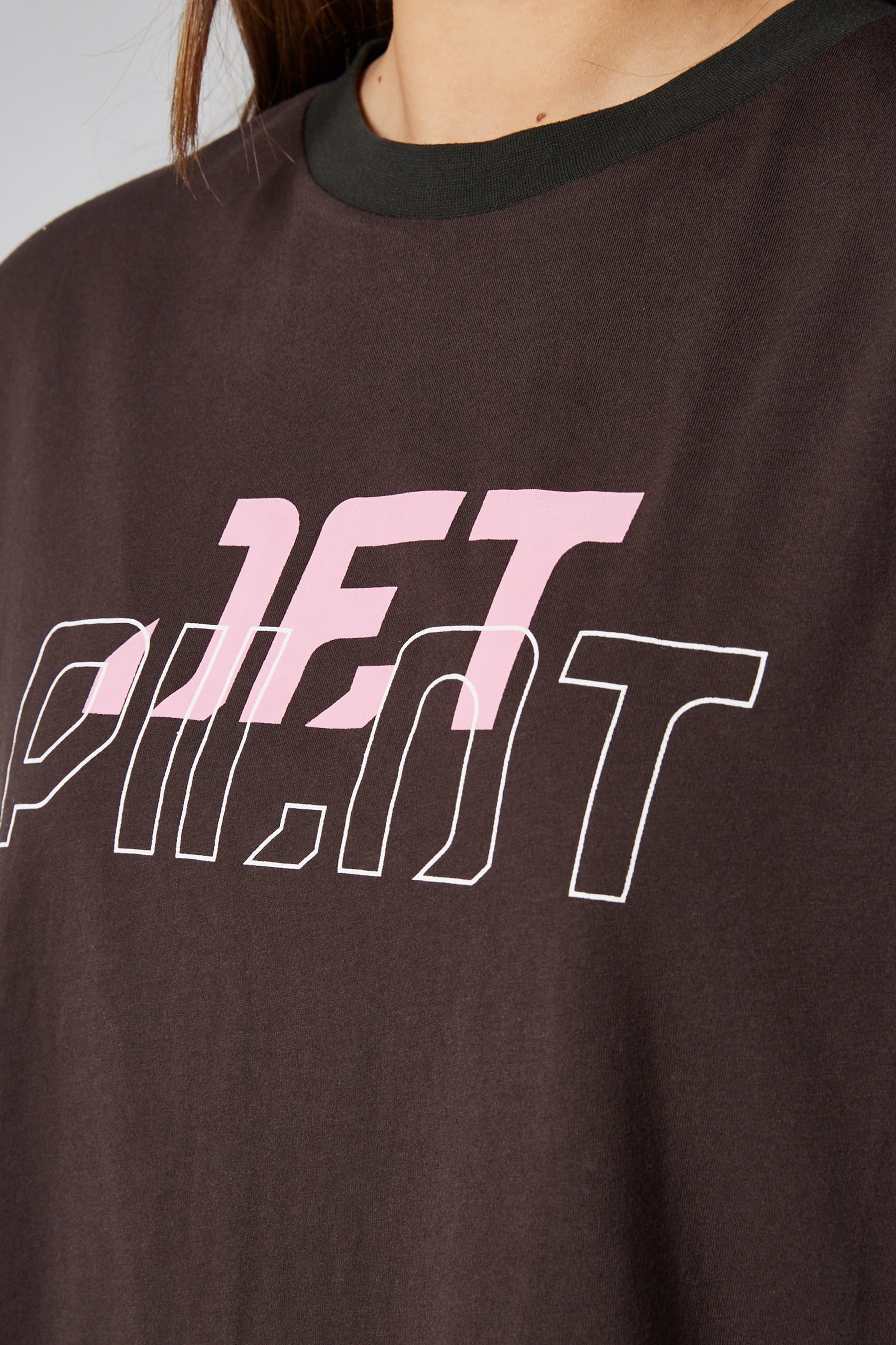 Jetpilot Orbital Ladies S/S Tee - Charcoal