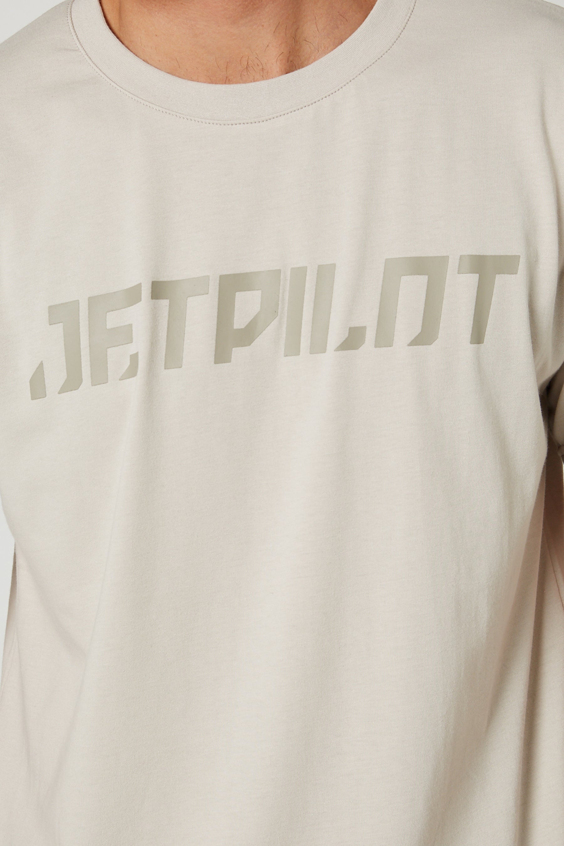 Jetpilot Corp S/S Mens Tee - Putty