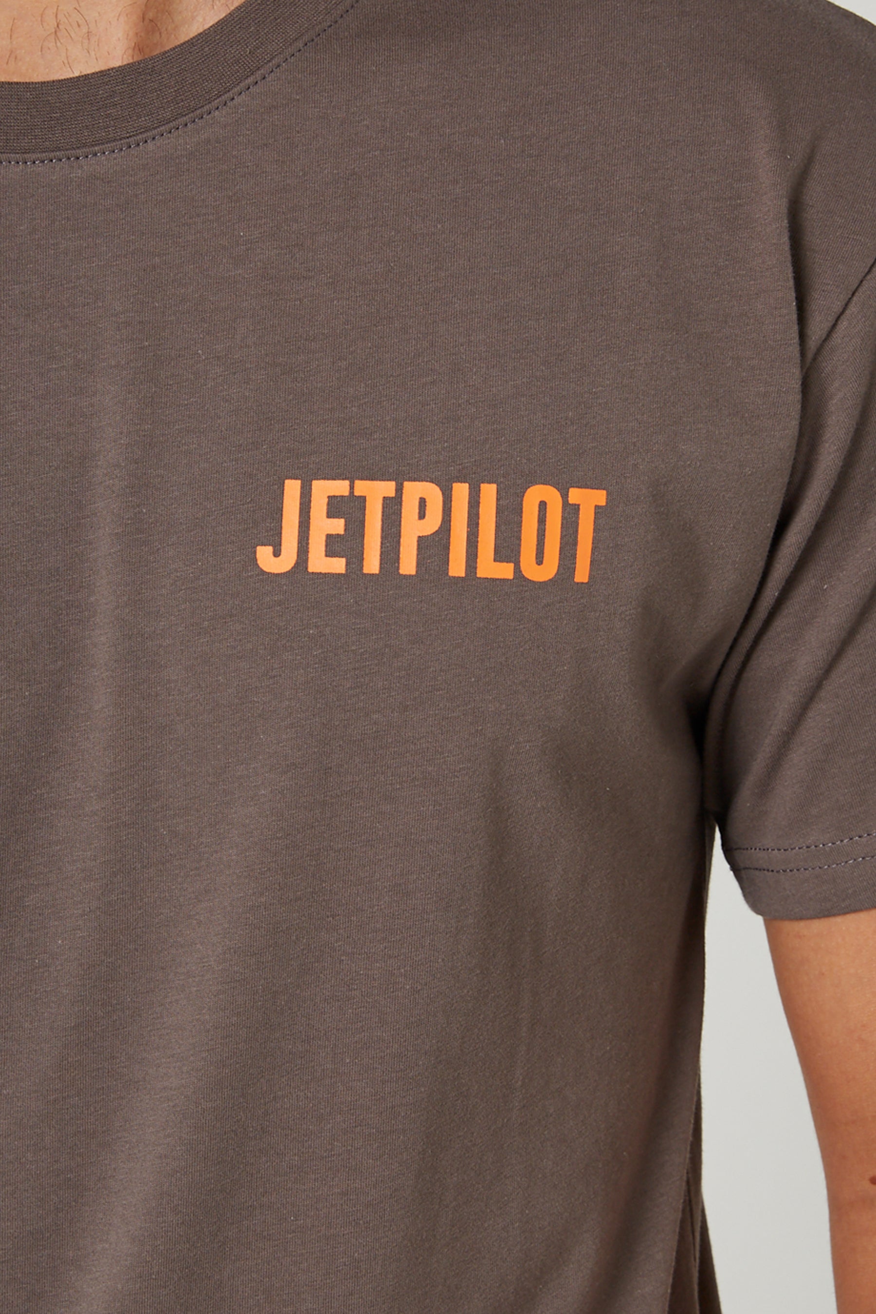Jetpilot Esky S/S Mens Tee - Coal