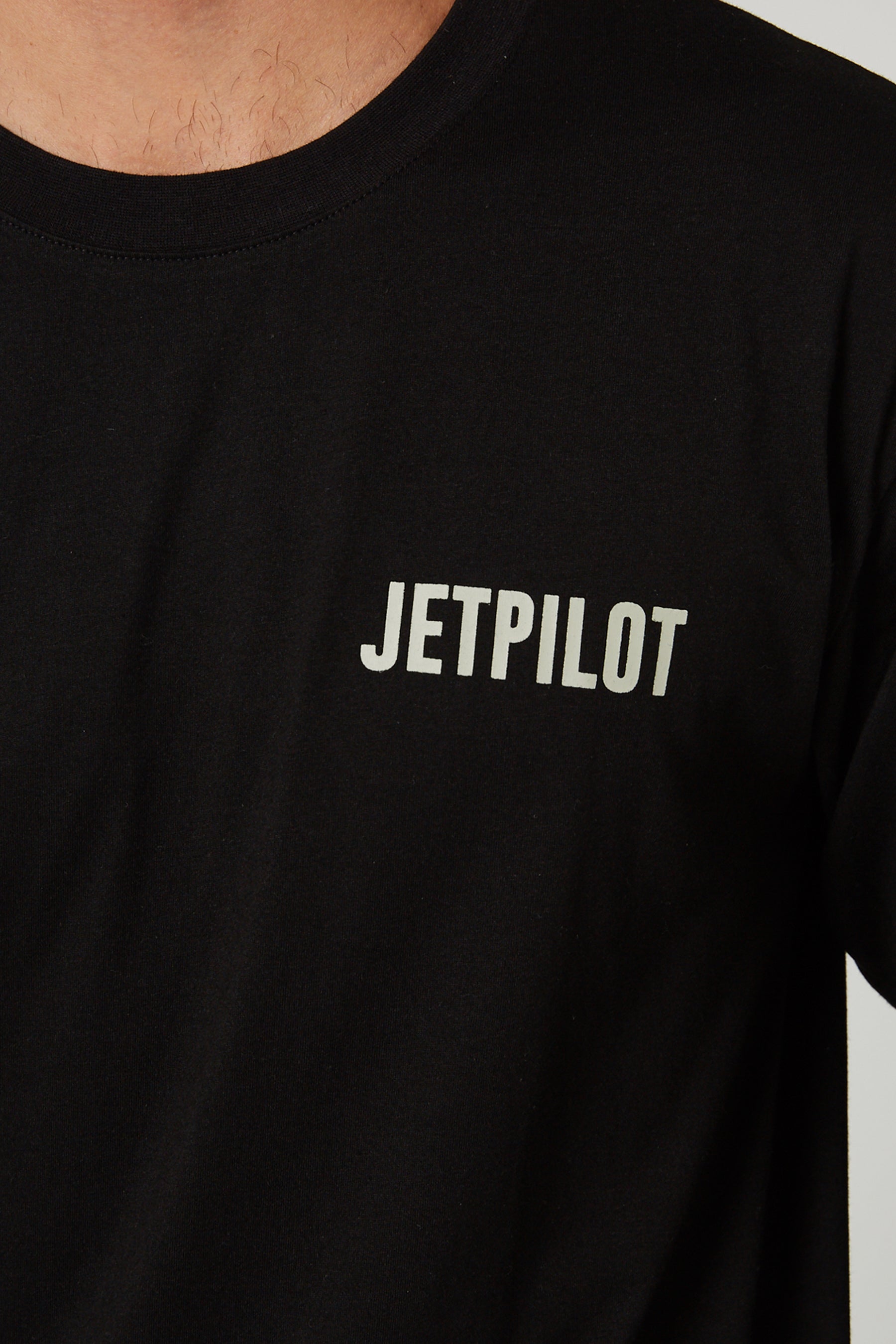 Jetpilot Esky L/S Mens Tee - Black