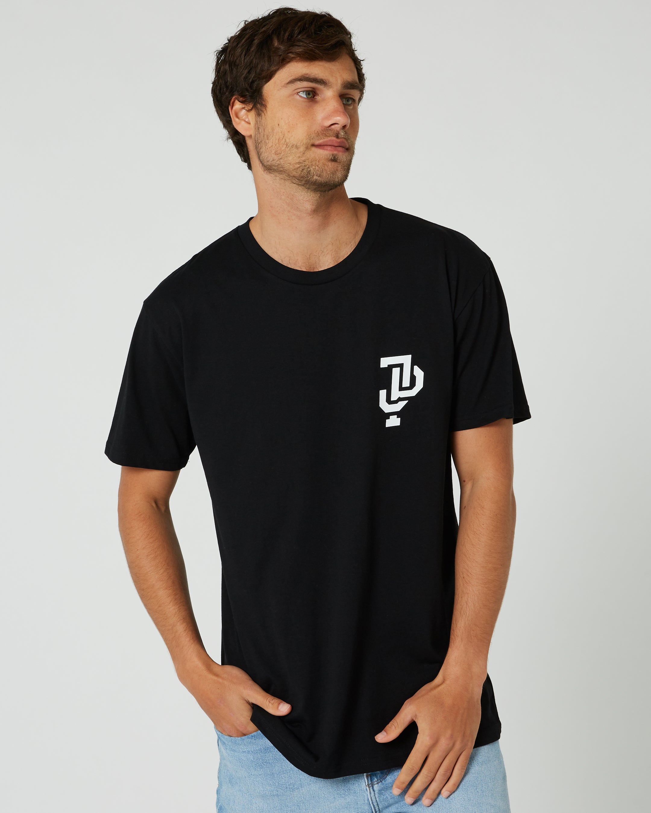 Jetpilot Global Mens Short Sleeve Tee - Black