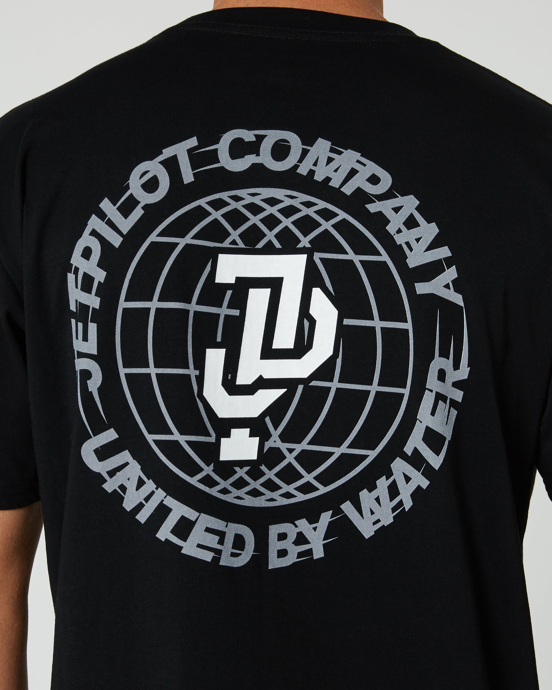 Jetpilot Global Mens Short Sleeve Tee - Black 6