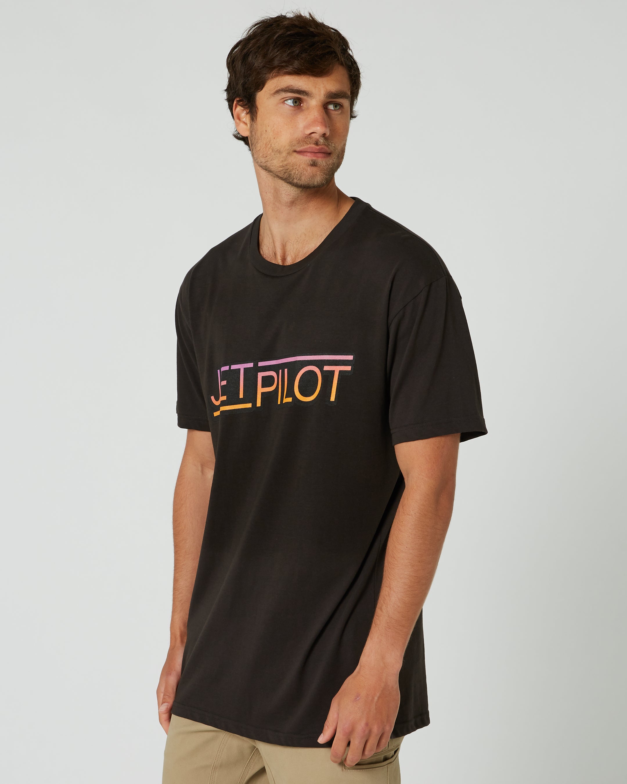 Jetpilot Colour Pop Mens Short Sleeve Tee 2