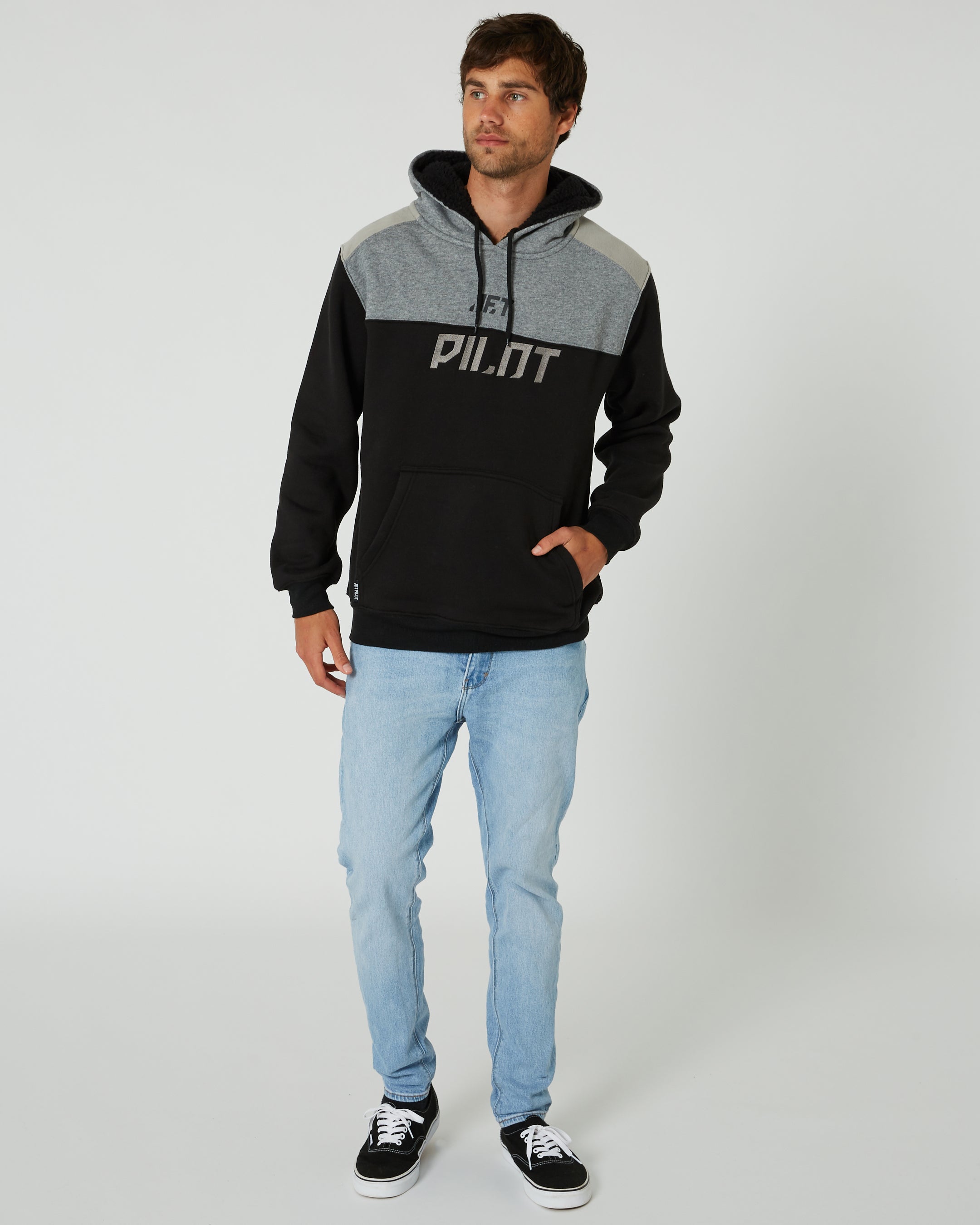 Jetpilot Matrix 2.0 Mens Pullover Hoodie - Black 3