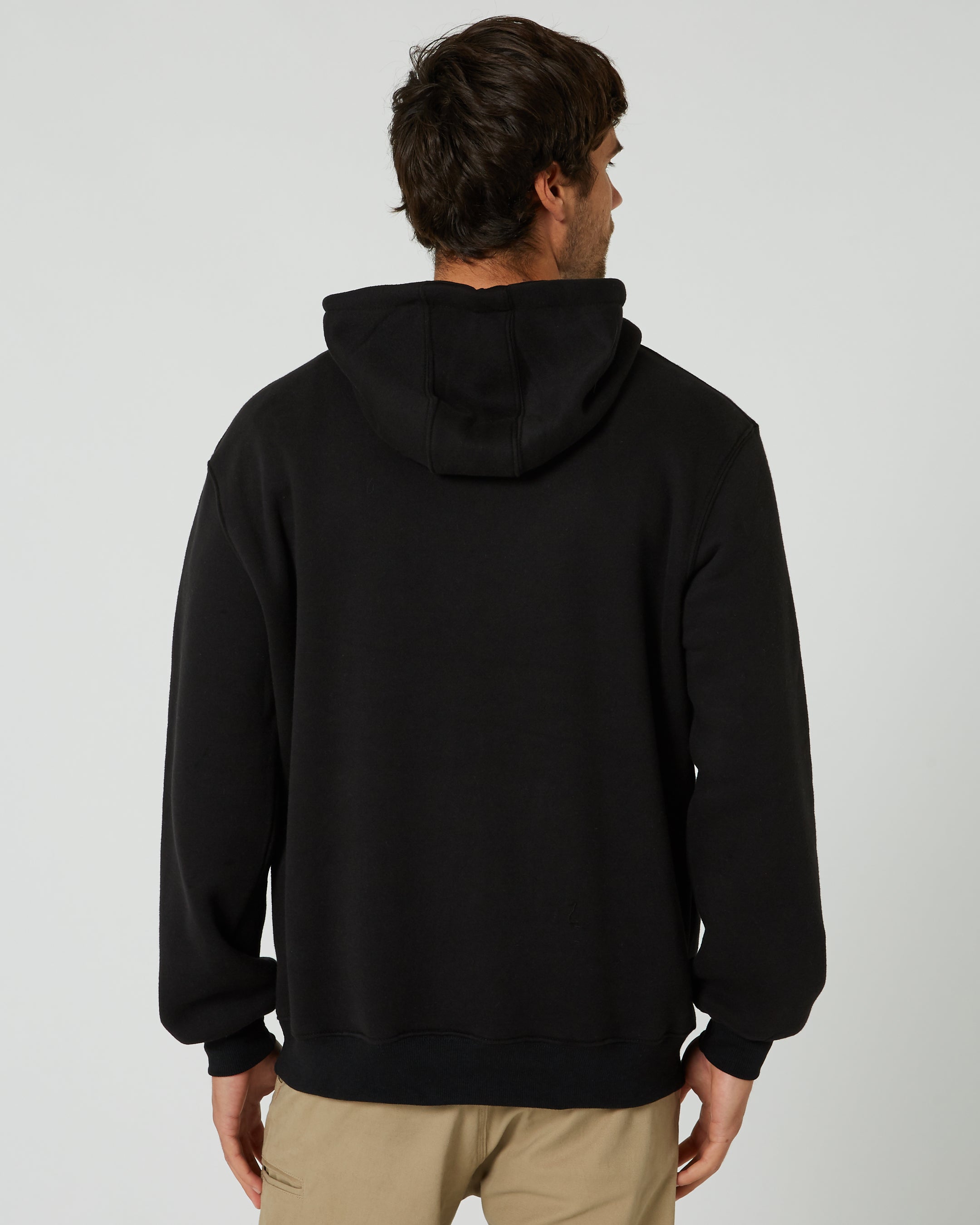 Jetpilot Corp HD Mens Pullover Hoodie - Black 9