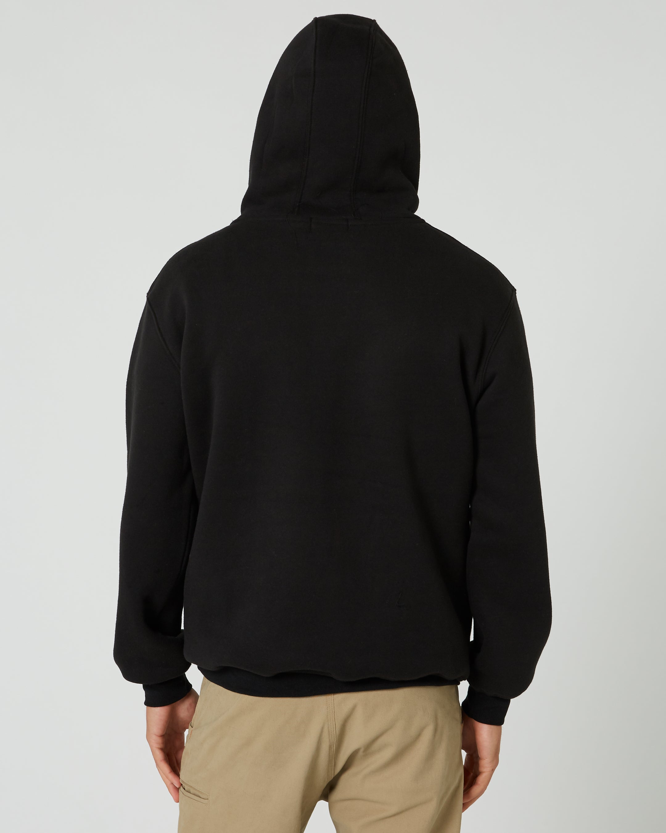 Jetpilot Corp HD Mens Pullover Hoodie - Black 8