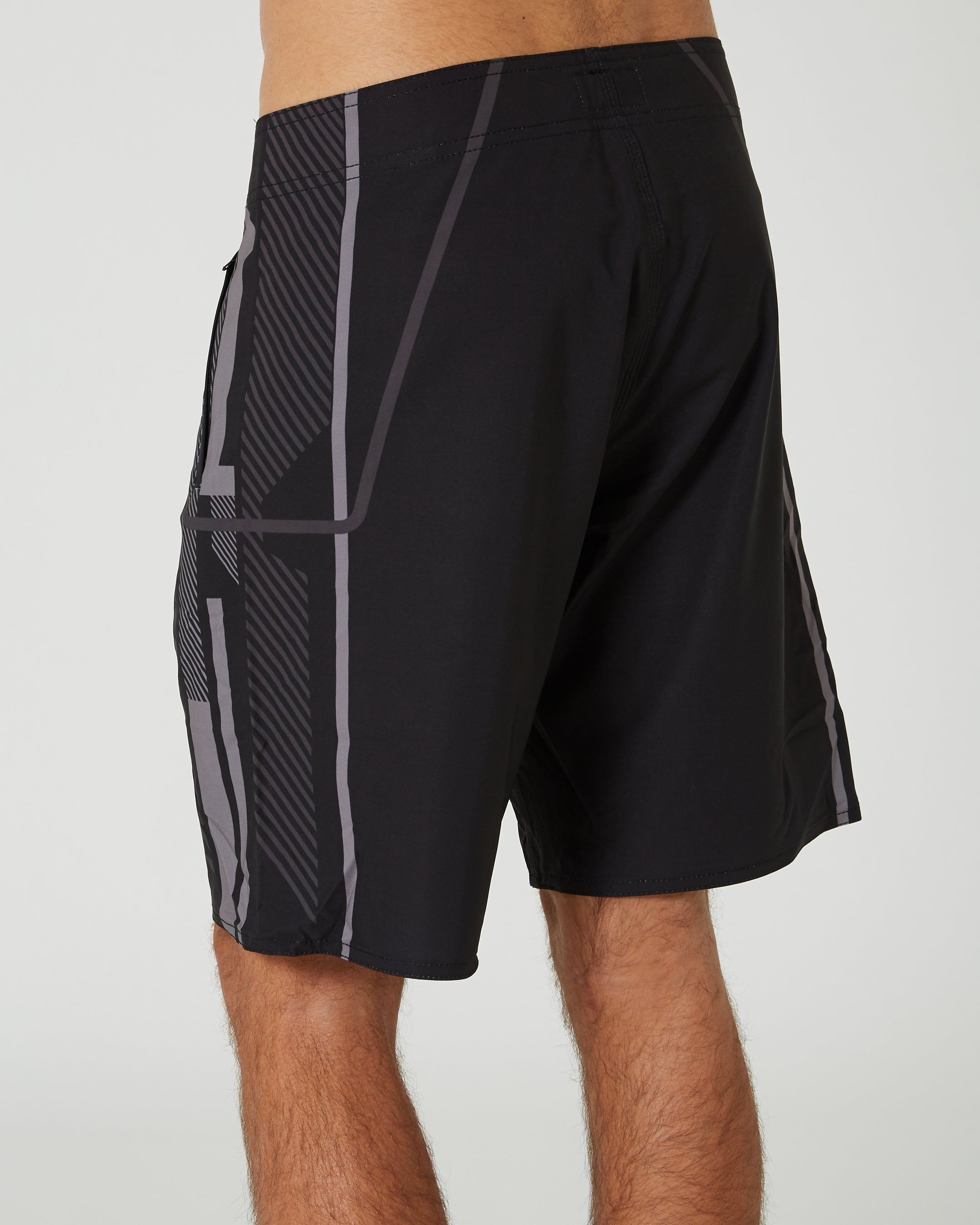 Jetpilot Rally Mens Boardshorts - Black/Charcoal 7