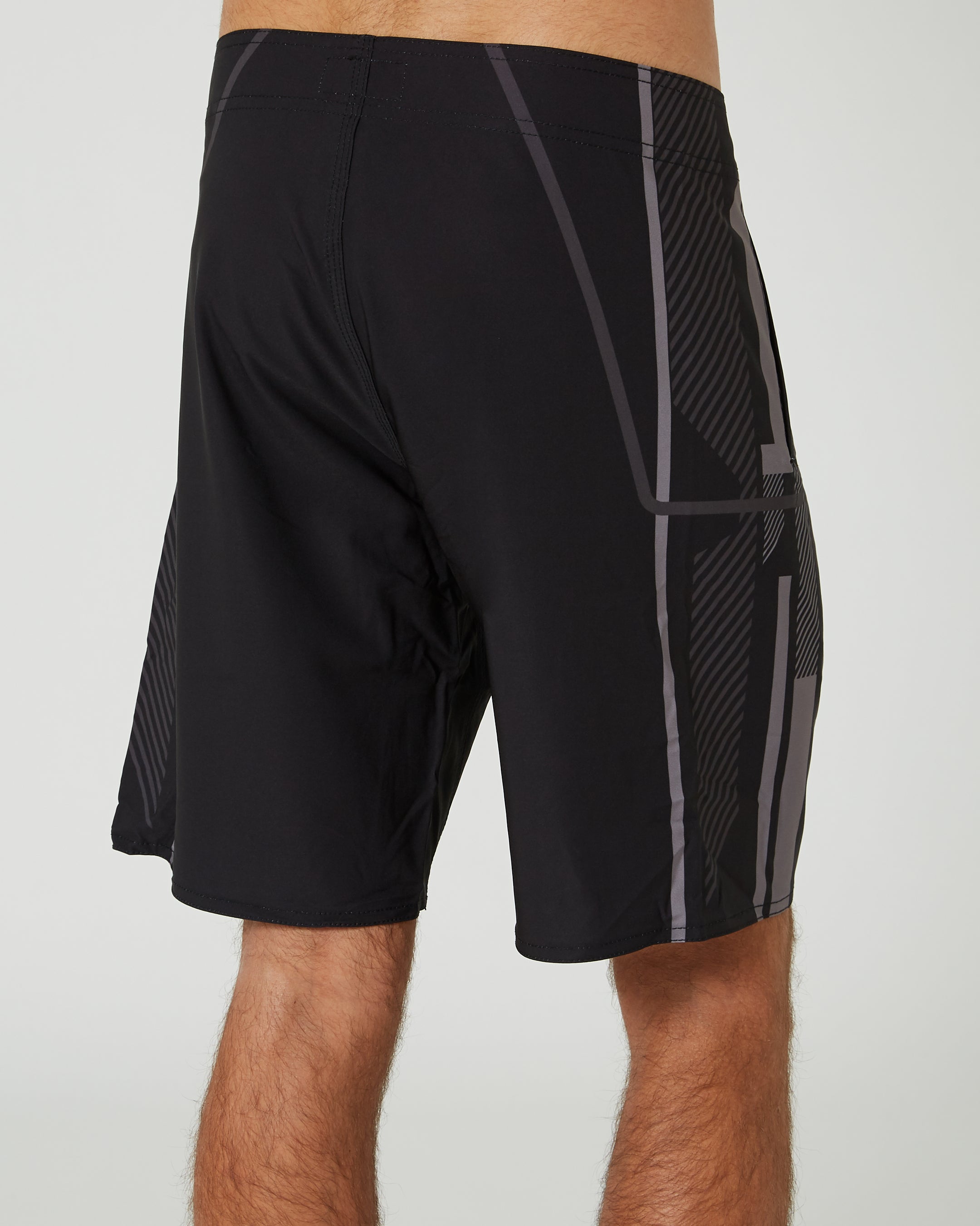 Jetpilot Rally Mens Boardshorts - Black/Charcoal 6