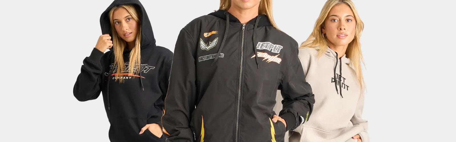 Ladies Jackets, Hoodies & Jumpers
