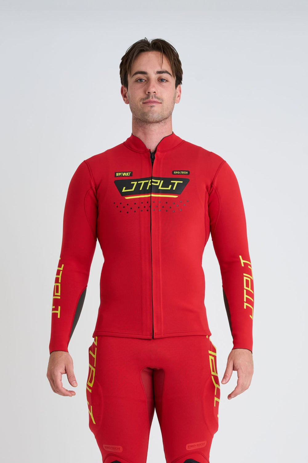 Vault Men's Race Jacket — Red Built for Cold Days | Jetpilot