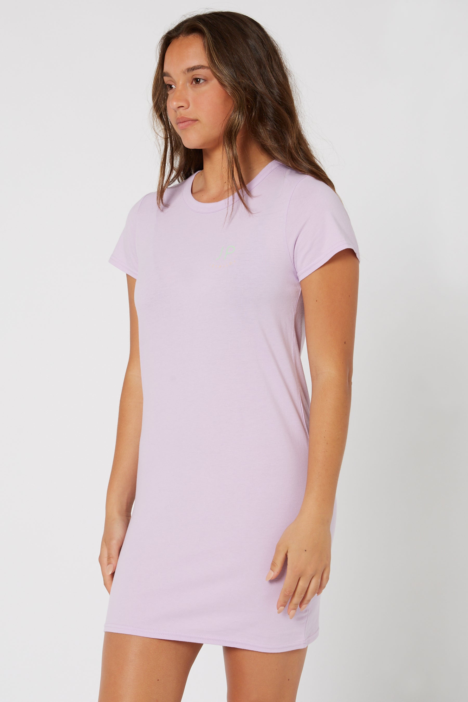Jetpilot Flora Ladies T-Shirt Dress - Purple