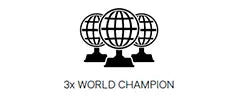 3 x World Champion