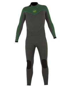 Jetpilot The Cause 3/2mm Wetsuit - Charcoal/Green