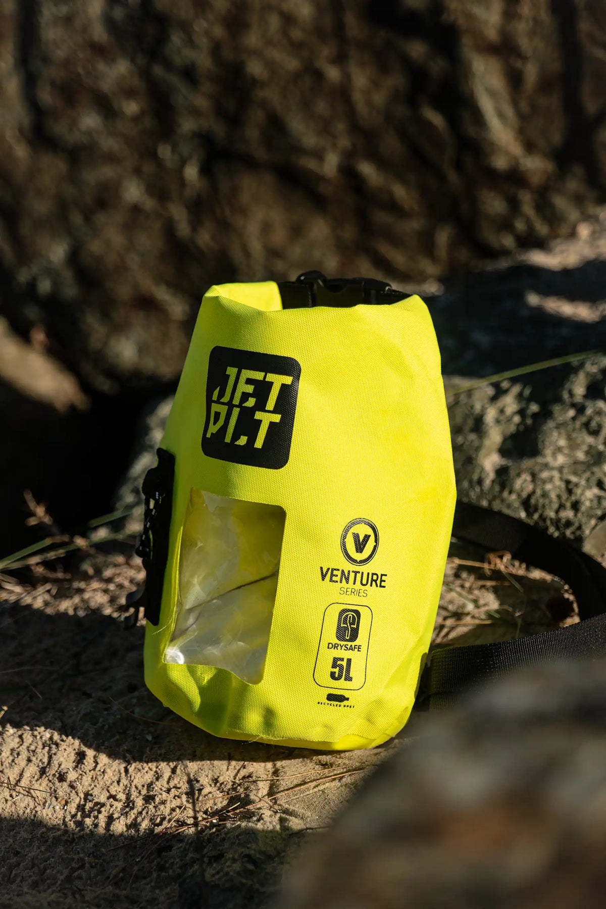 Jetpilot Venture 5L Drysafe Bag - Fluro Yellow