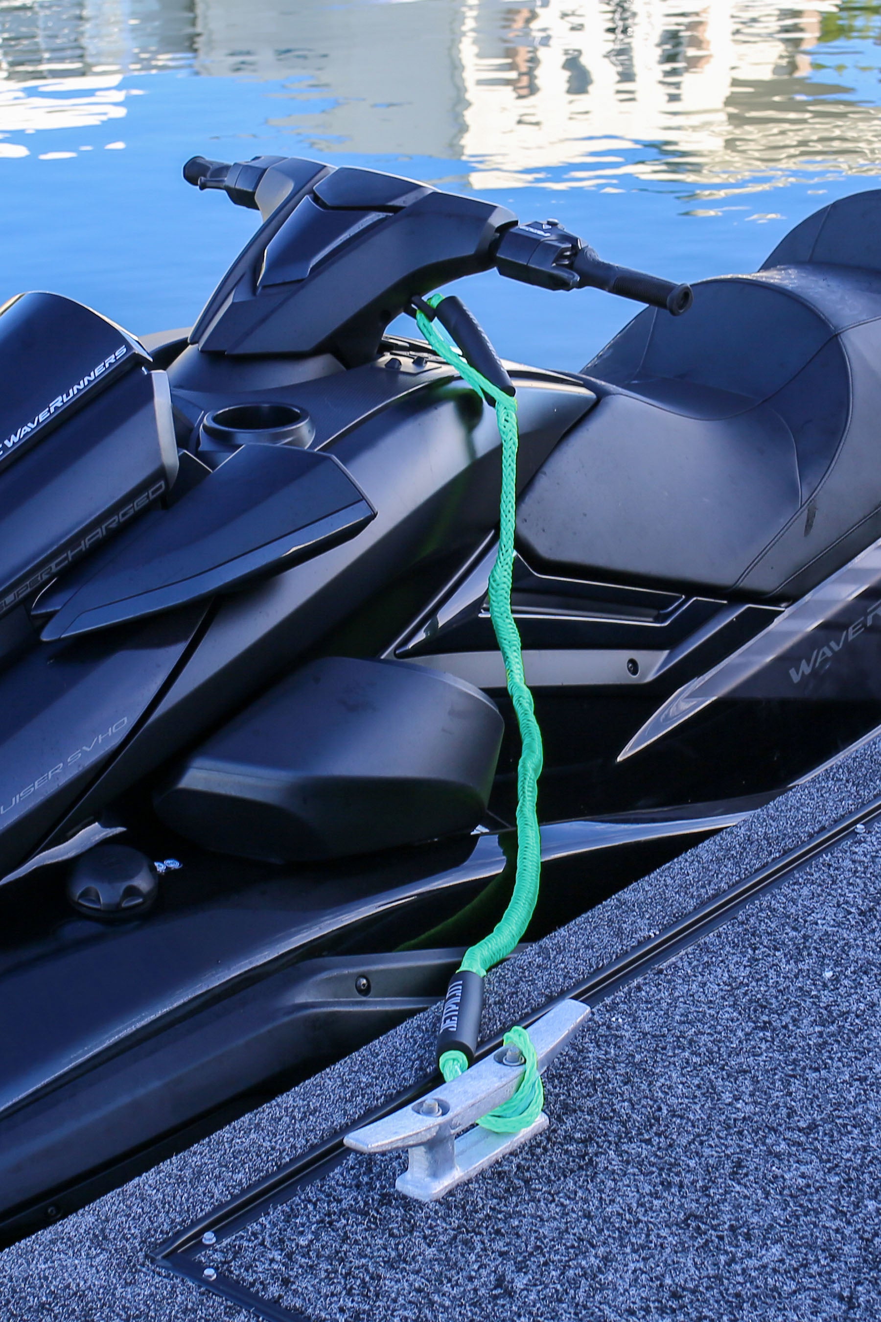 Jetpilot PWC Bungee Dock Tie Twin Pack - Green