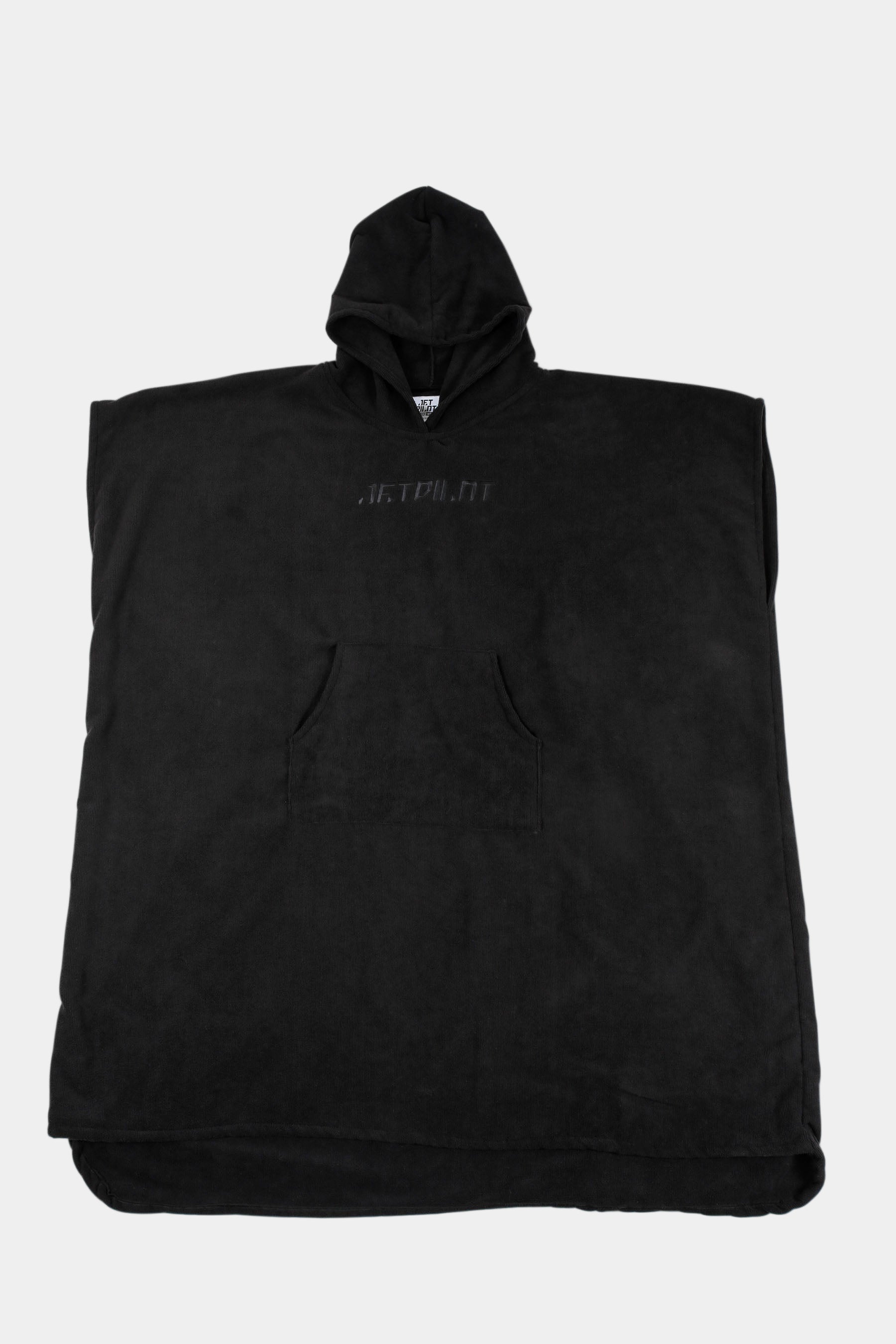 Jetpilot Venture Unisex Hoodie Towel - Black