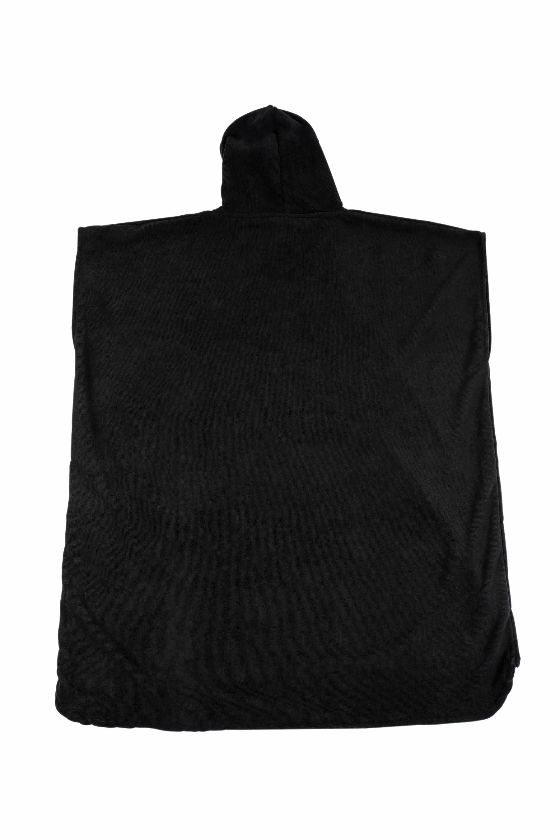Venture Unisex Hoodie Towel — Black — Watersports | Jetpilot