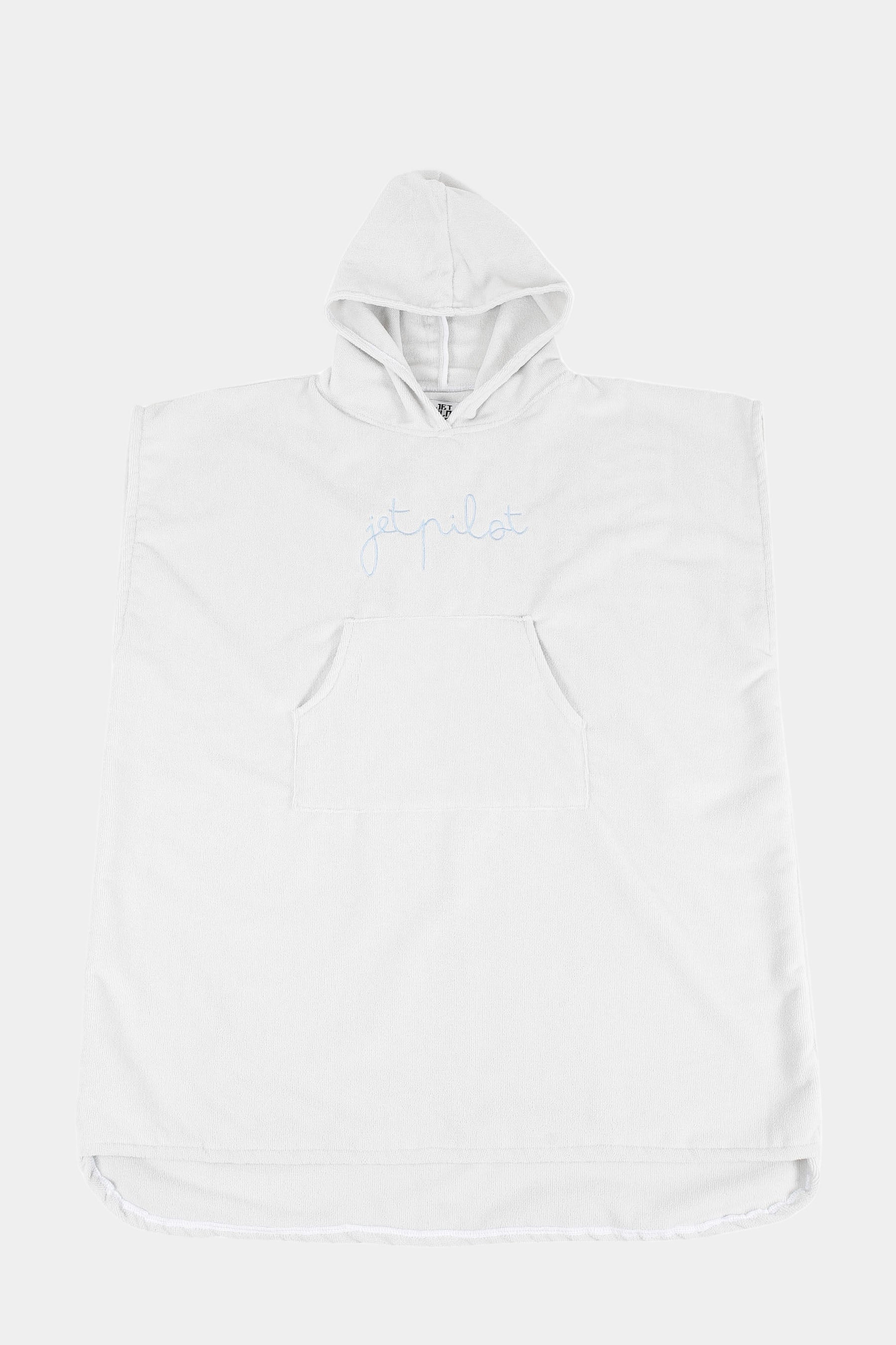 Jetpilot Venture Unisex Hoodie Towel - Grey Flat lay — view 01 (3)