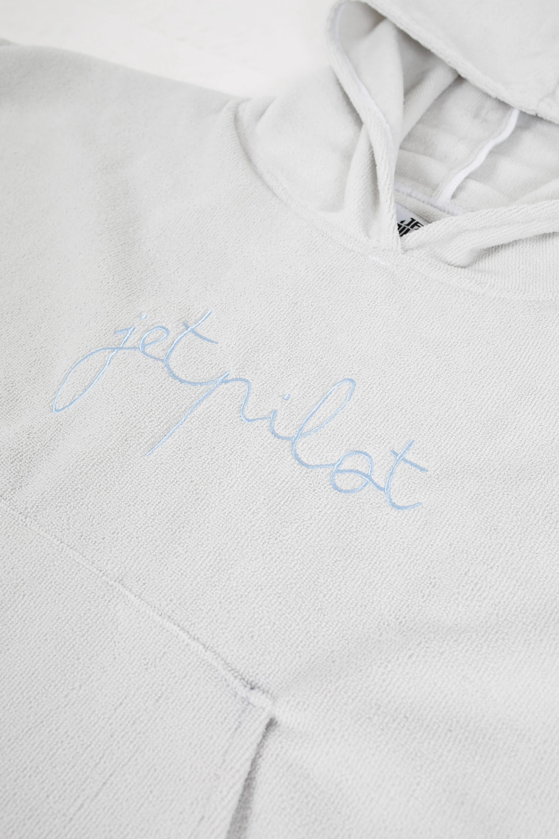 Jetpilot Venture Unisex Hoodie Towel - Grey Close Up Logo — view 04 (3)