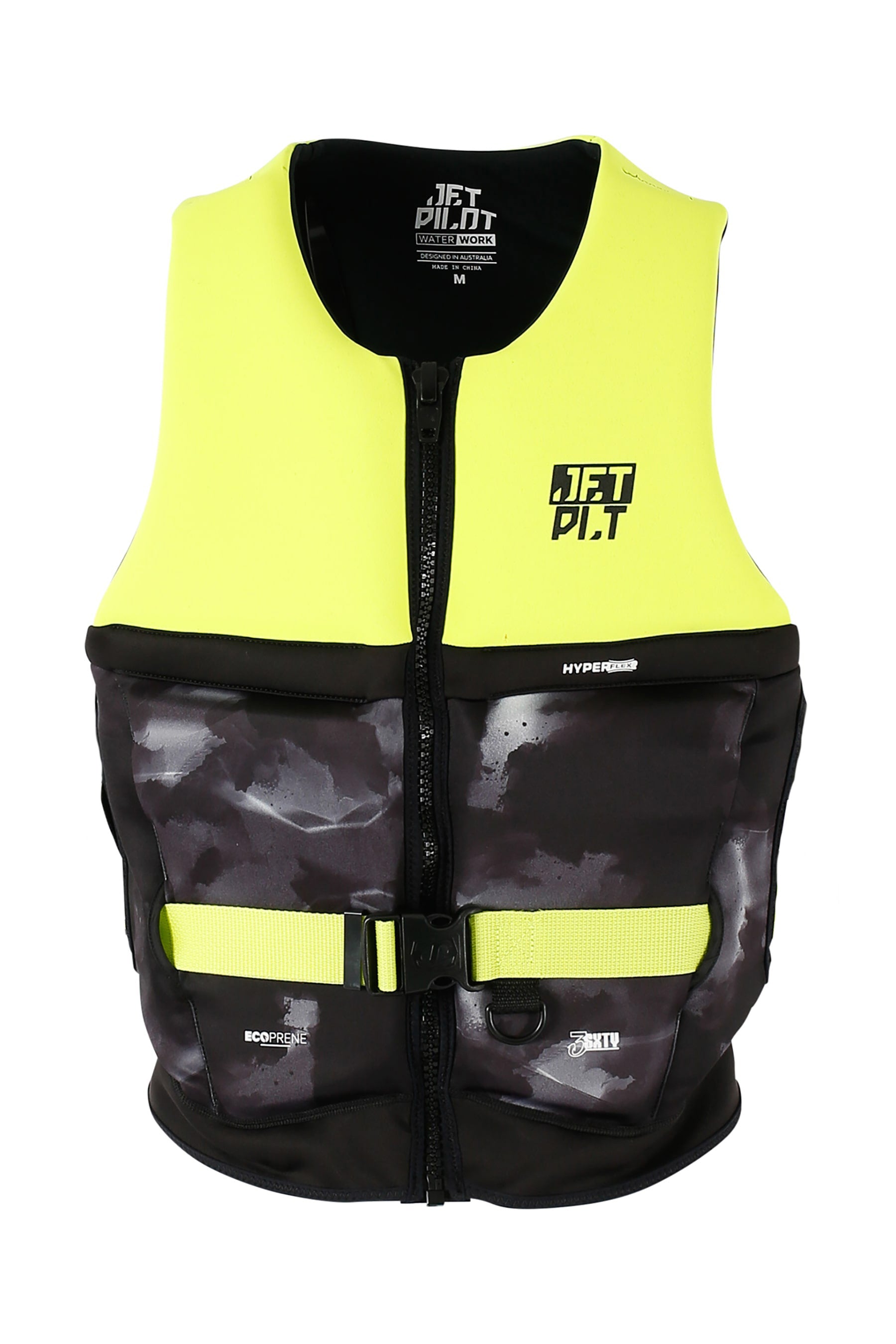 Jetpilot 3sxty Hyperflex Life Jacket - Yellow L50 3