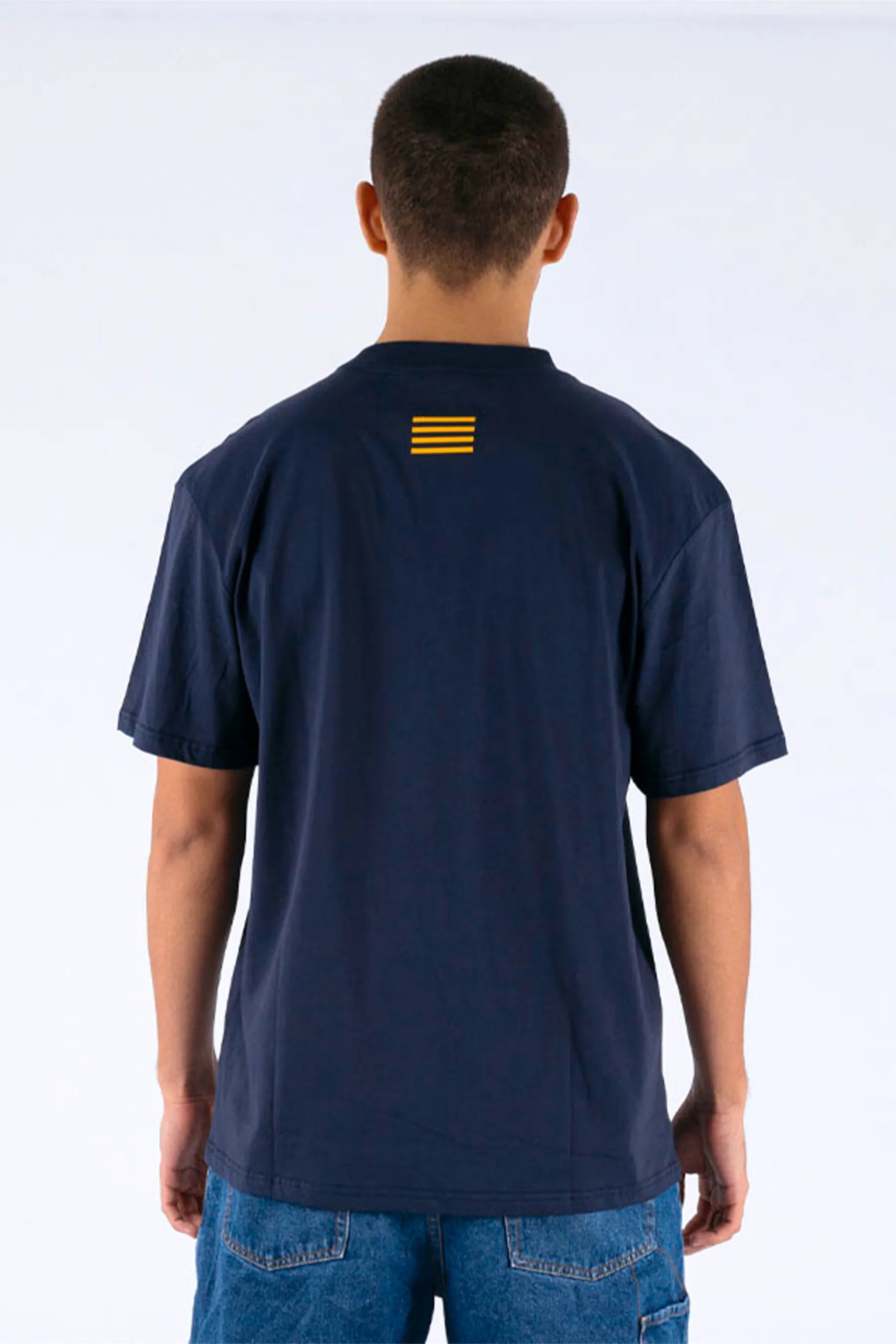 Jetpilot Vault Staple Tee - Dark Blue - photo 2 — image 2