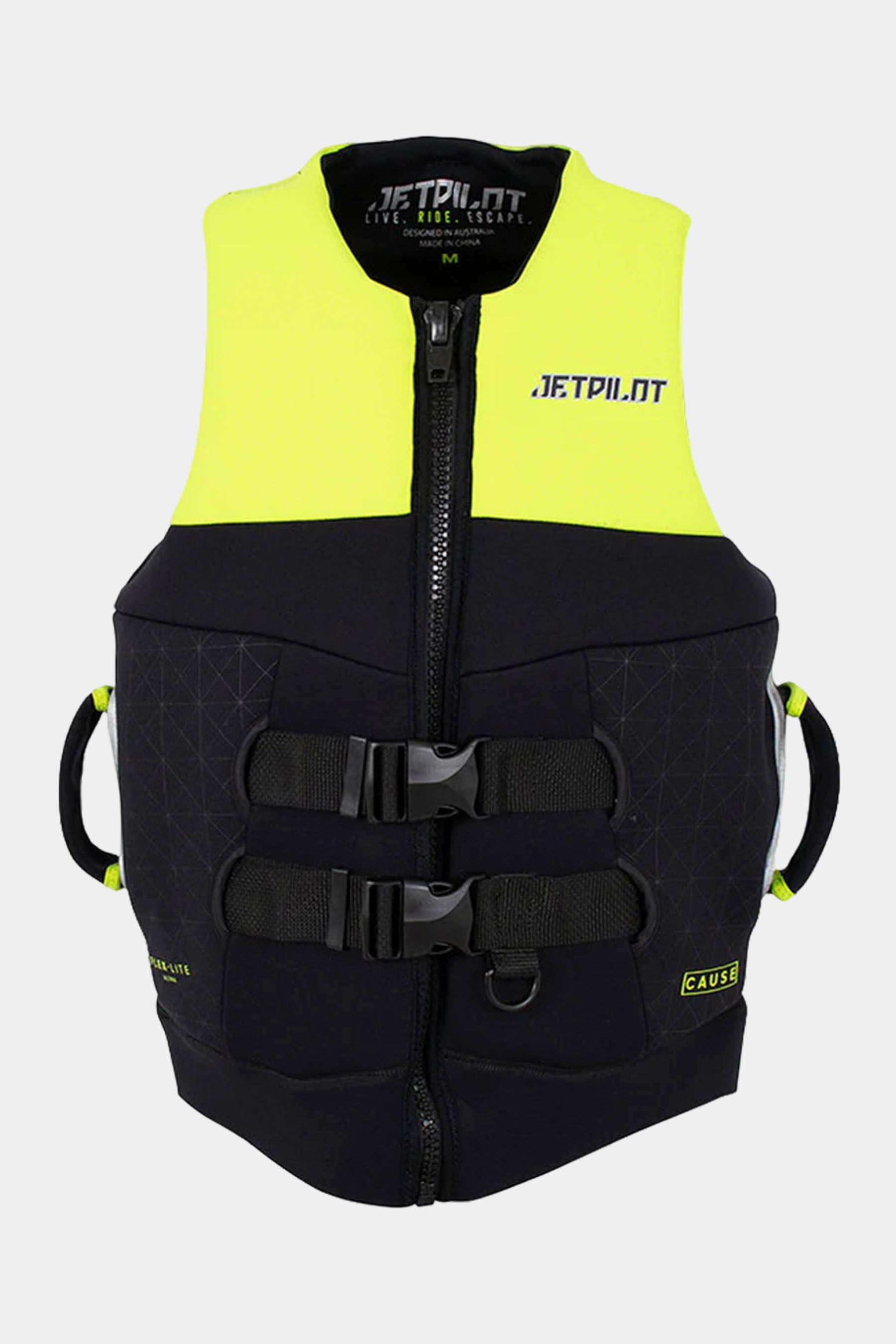 Jetpilot Cause S-Grip Life Jacket - Yellow L50 — image 2