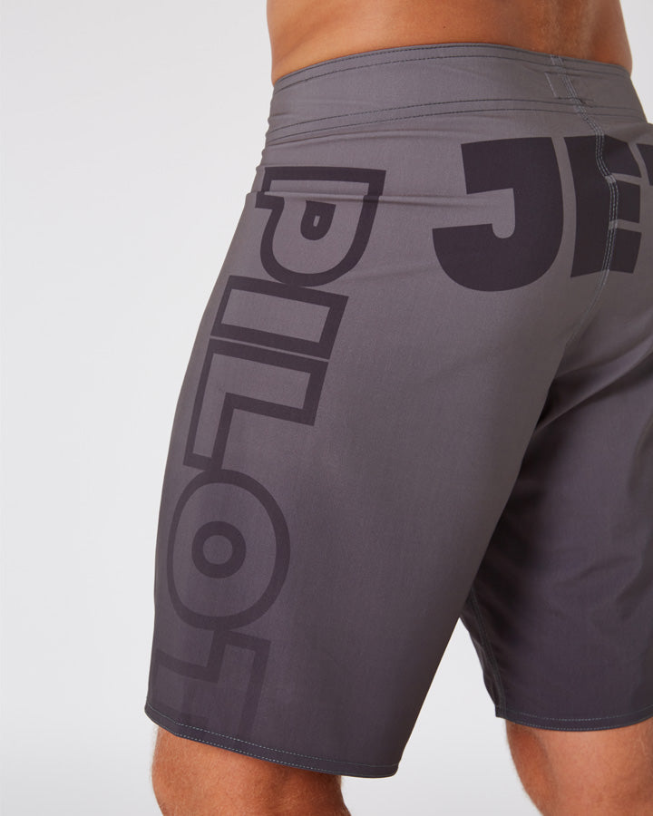 Jetpilot Divided Mens Boardshorts - Charcoal Lifestyle 7