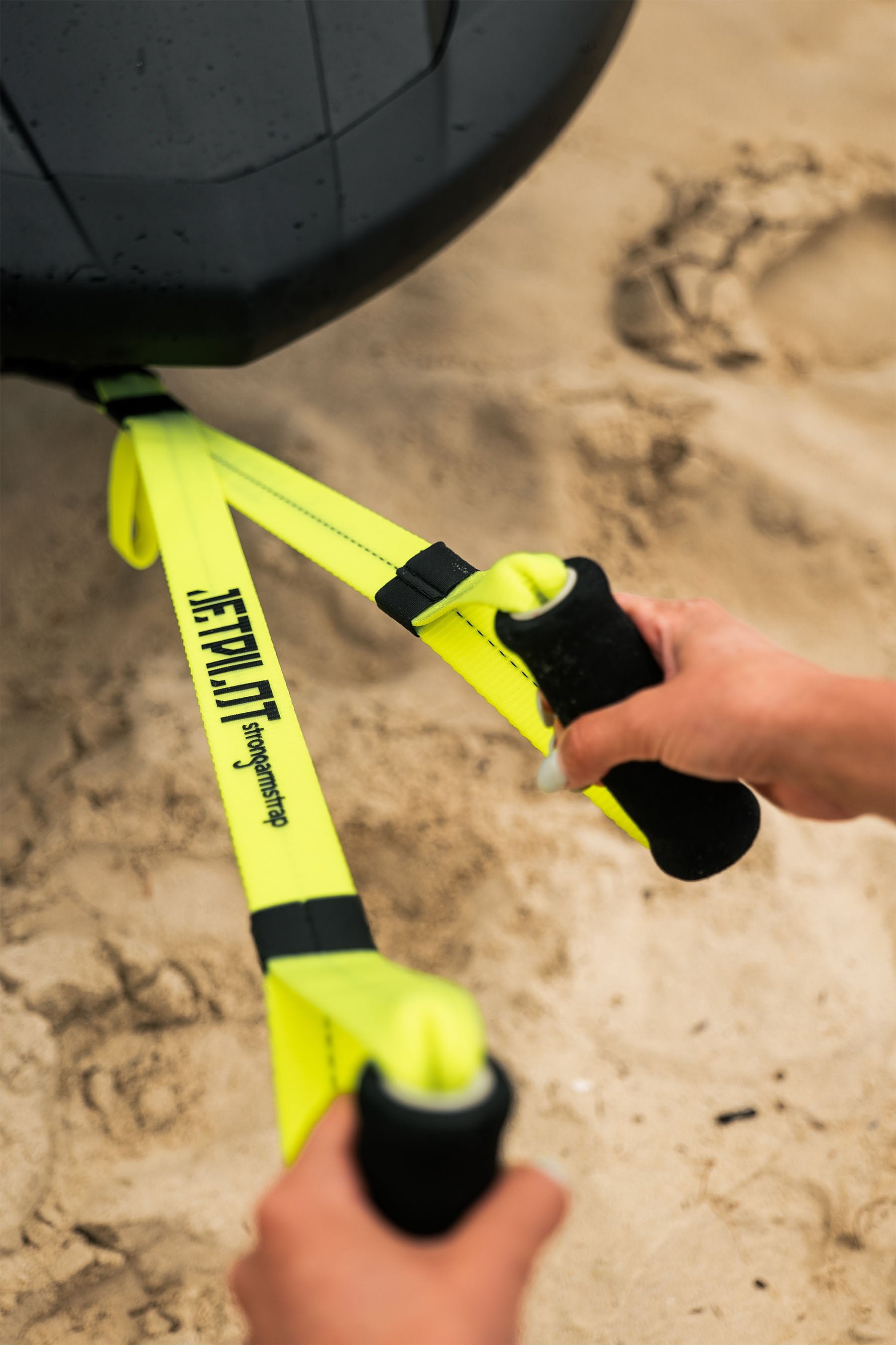 Jetpilot Dual Strong Arm Strap - Fluro Yellow - photo 2 — image 2