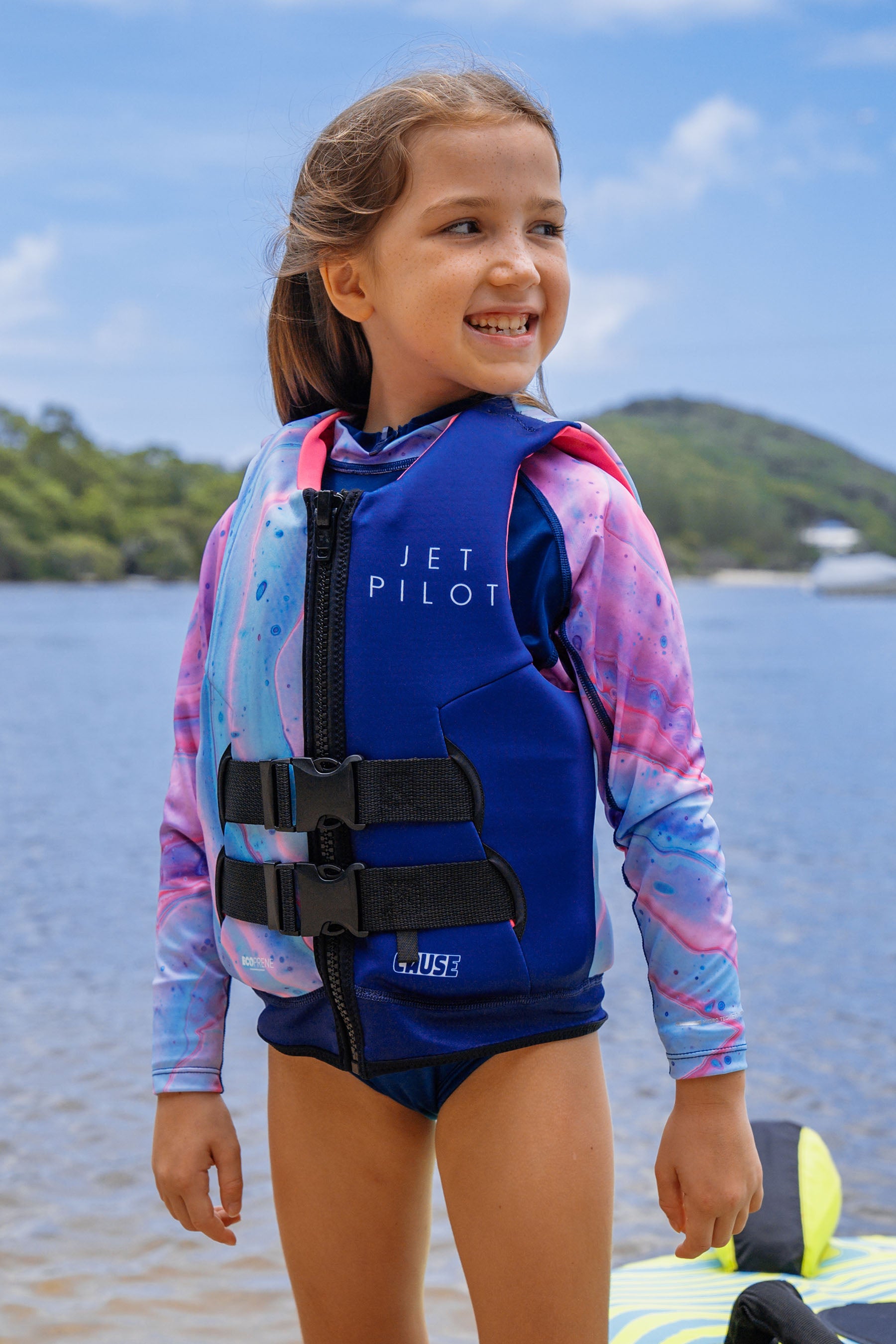 Jetpilot Cause Kids Life Jacket - Fairy Floss