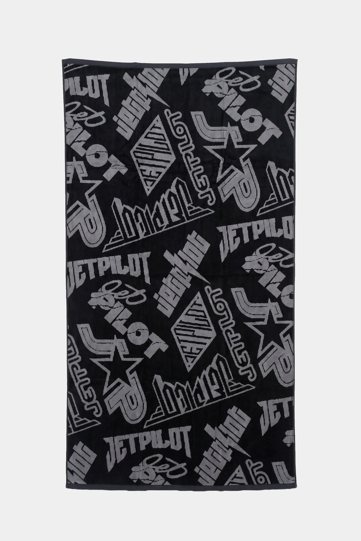 Jetpilot Logo Heritage Towel - Black