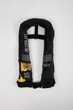 Jetpilot Adult Inflatable Life Jacket Level 150 - Black