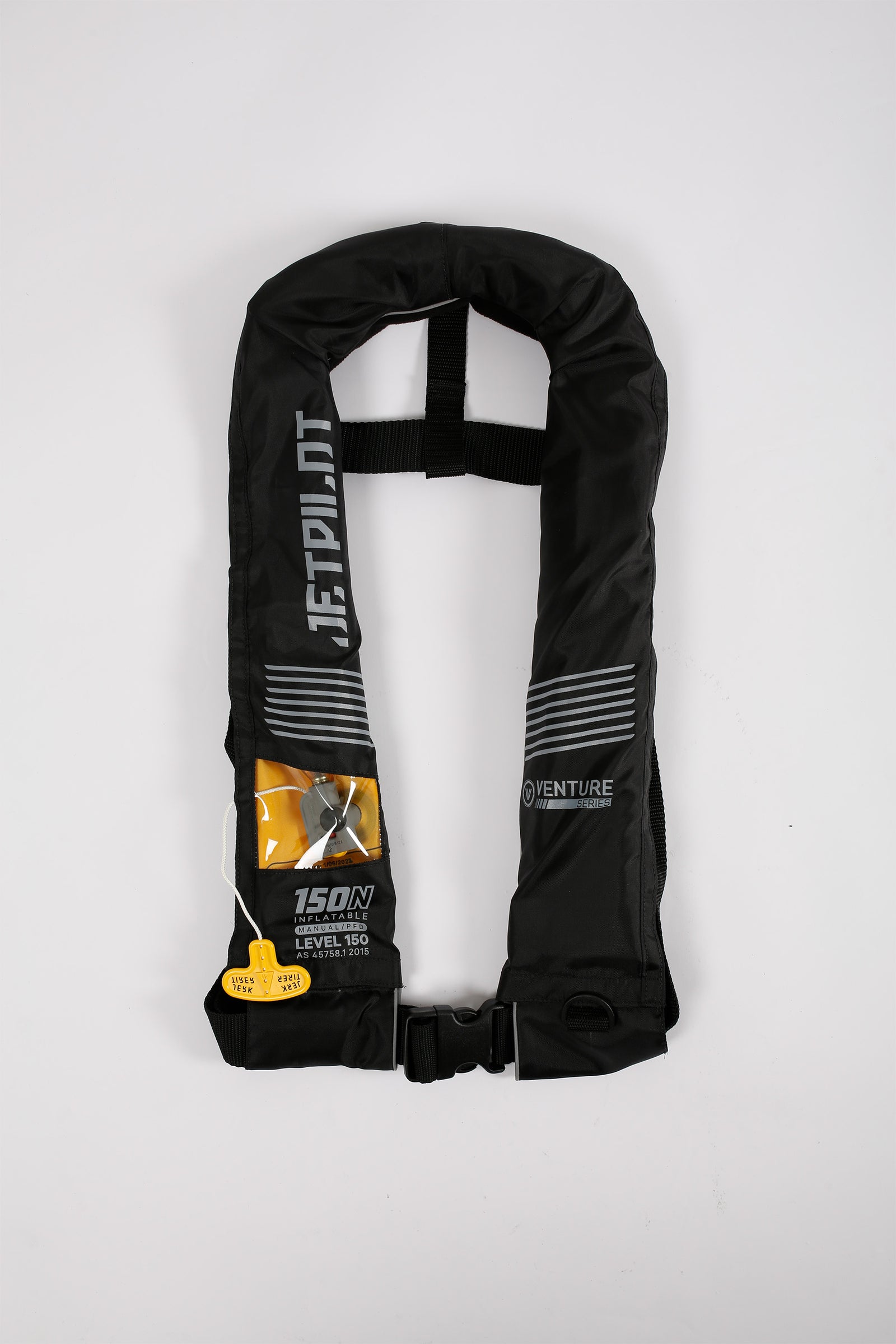 Jetpilot Adult Inflatable Life Jacket Level 150 Black