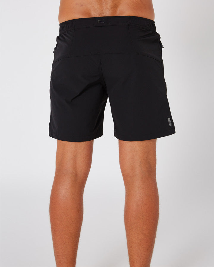 Jetpilot Impact Mens Trainer Short - Black Lifestyle 4