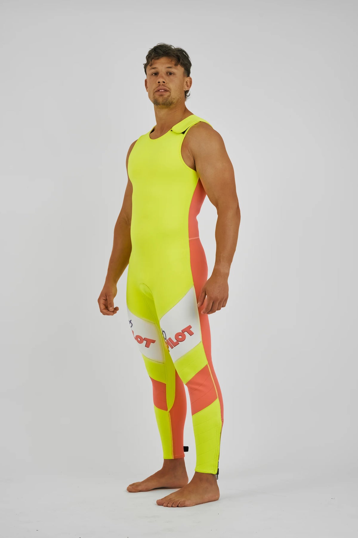 Jetpilot Retro Long John Wetsuit - Retro Yellow