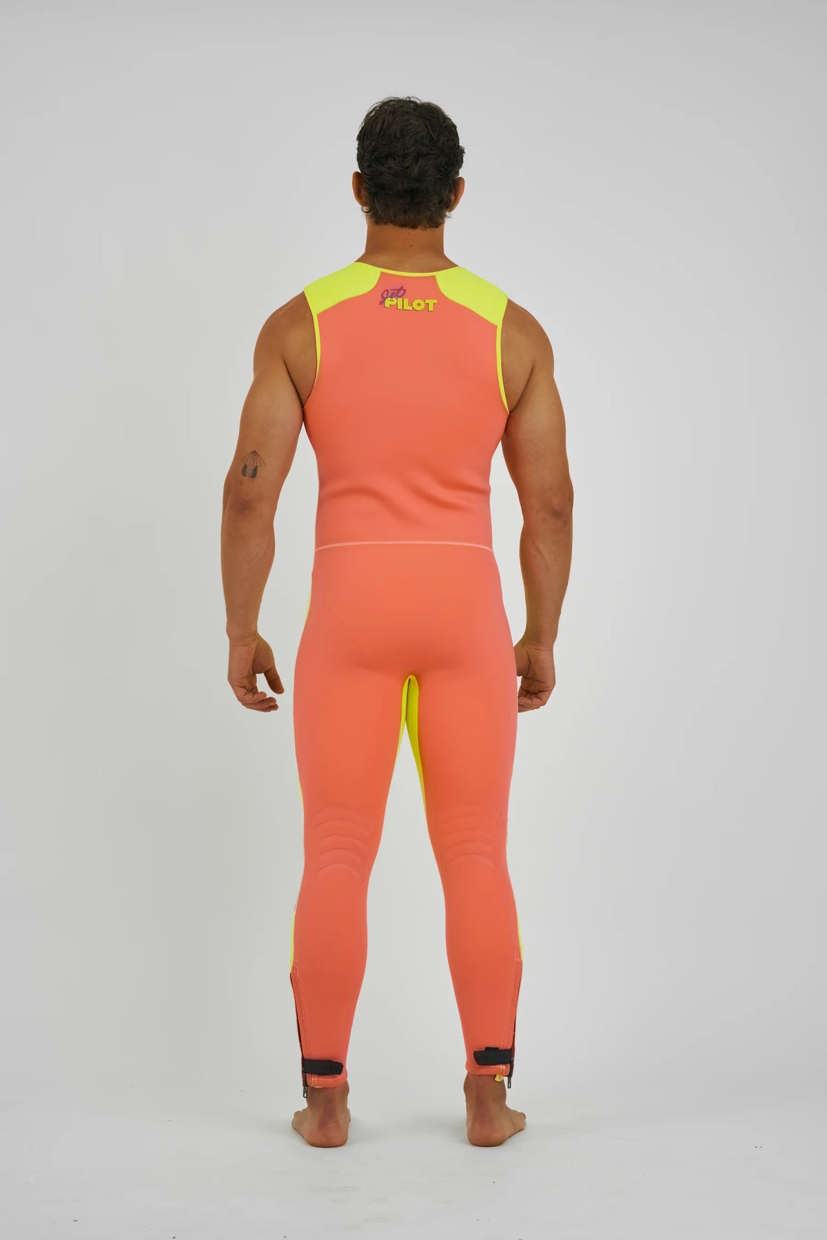 Jetpilot Retro Long John Wetsuit - Retro Yellow