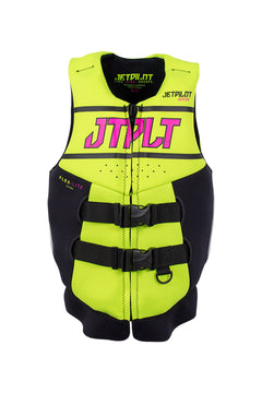 Jetpilot Rx Ladies Life Jacket - Yellow/Pink