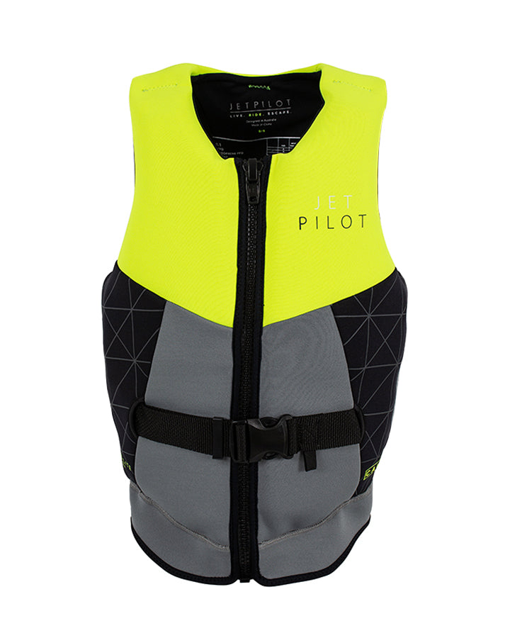 Jetpilot Cause F/E Ladies Neo Life Jacket - L50 Yellow/grey
