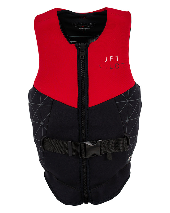 Jetpilot Cause F/E Ladies Neo Life Jacket - L50 Red/Black
